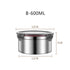 304 Stainless Steel Fresh-keeping Food Storage Box Sealed